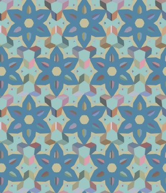 Geometrik süs tarzında soyut arkaplan dokusu. Kusursuz tasarım.