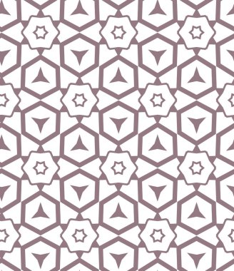 Soyut geometrik şekilli kusursuz desen