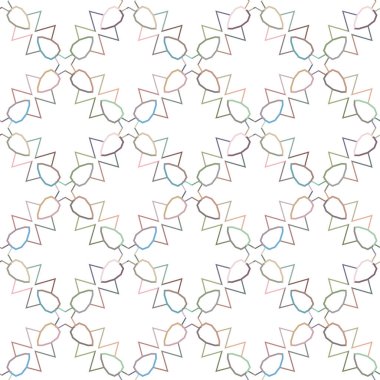 Kusursuz şablon, soyut duvar kağıdı, vektör illüstrasyonu        