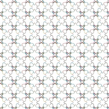 Kusursuz şablon, soyut duvar kağıdı, vektör illüstrasyonu 