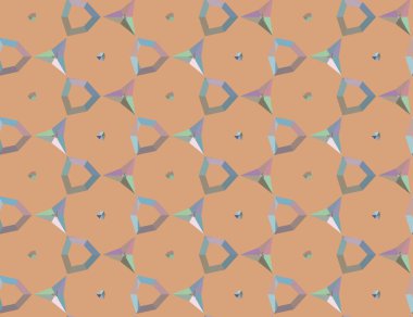 Kusursuz geometrik desen resimleme arkaplanı