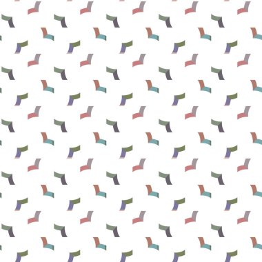 Modern geometrik vektör tasarımı, kusursuz desen çizimi