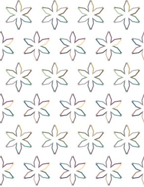 Kusursuz geometrik desen resimleme arkaplanı