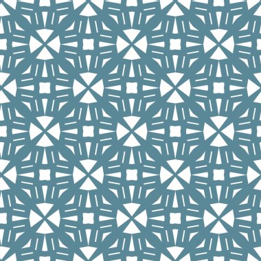 Soyut geometrik şekilli kusursuz desen