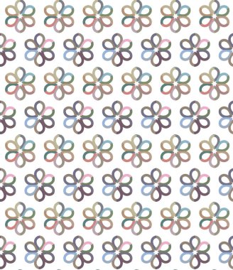 Soyut geometrik şekilli kusursuz desen 