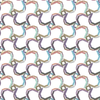 Kusursuz şablon, soyut duvar kağıdı, vektör illüstrasyonu          