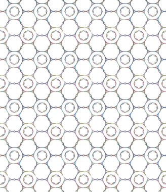 Soyut geometrik şekilli kusursuz desen