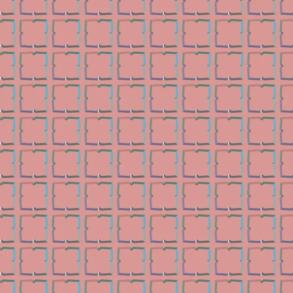 Sömlös Mall Abstrakt Tapet Vektor Illustration — Stock vektor