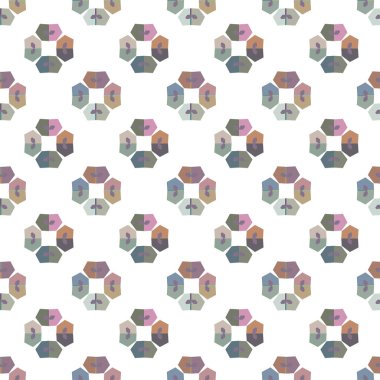 Kusursuz geometrik desen resimleme arkaplanı