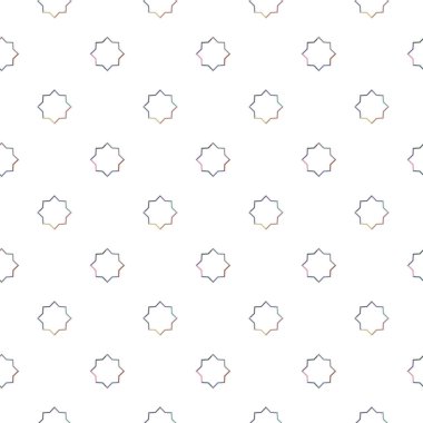 Soyut geometrik şekilli kusursuz desen