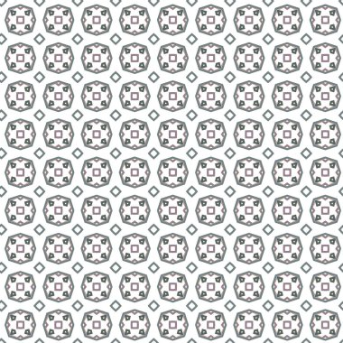 Tekrarlanan geometrik şekilli kusursuz desen, vektör illüstrasyonuName