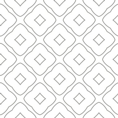 Tekrarlanan geometrik şekilli kusursuz desen, vektör illüstrasyonuName