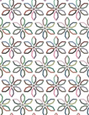 Kusursuz şablon, soyut duvar kağıdı, vektör illüstrasyonu 