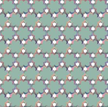 Kusursuz geometrik desen resimleme arkaplanı