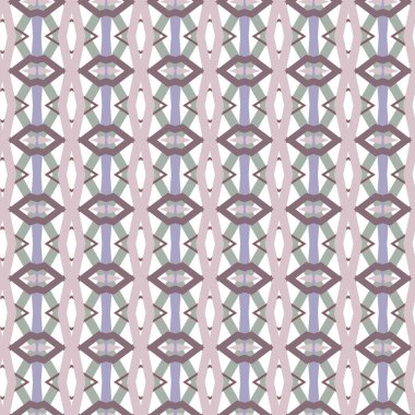 Soyut geometrik şekilli kusursuz desen