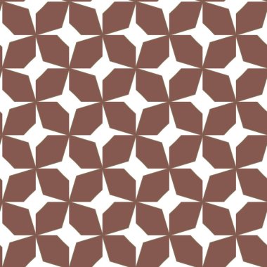 Tekrarlanan geometrik şekilli kusursuz desen, vektör illüstrasyonuName