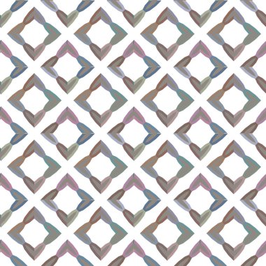Tekrarlanan geometrik şekilli kusursuz desen, vektör illüstrasyonuName