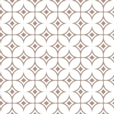 Soyut geometrik şekilli kusursuz desen