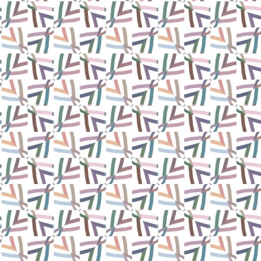 Kusursuz şablon, soyut duvar kağıdı, vektör illüstrasyonu        