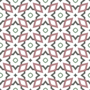 Kusursuz şablon, soyut duvar kağıdı, vektör illüstrasyonu          