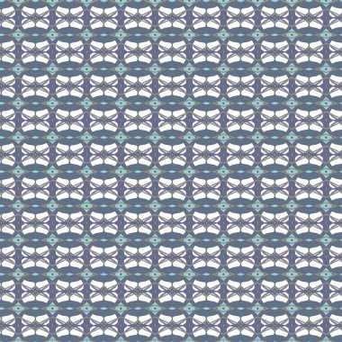 Soyut geometrik şekilli kusursuz desen