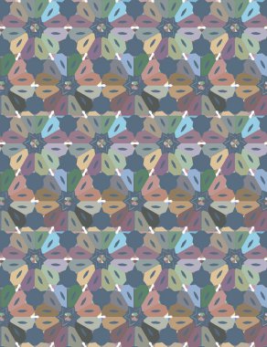 soyut dikişsiz geometrik desen resimleme arkaplanı 