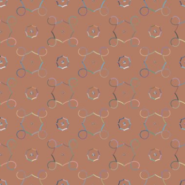 Kusursuz şablon, soyut duvar kağıdı, vektör illüstrasyonu        