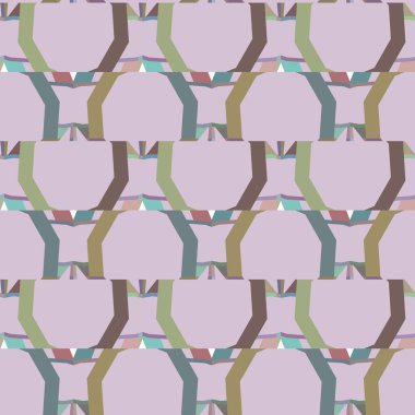 Kusursuz şablon, soyut duvar kağıdı, vektör illüstrasyonu        