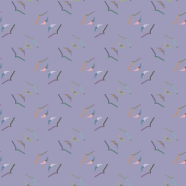 Tekrarlanan geometrik şekilli kusursuz desen, vektör illüstrasyonuName