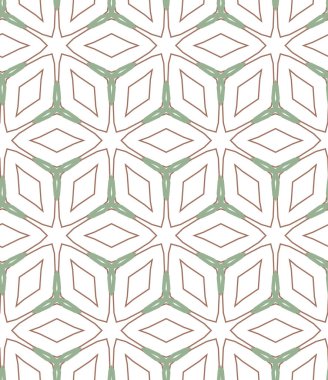 Soyut geometrik şekilli kusursuz desen