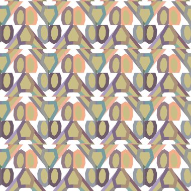 Kusursuz şablon, soyut duvar kağıdı, vektör illüstrasyonu 