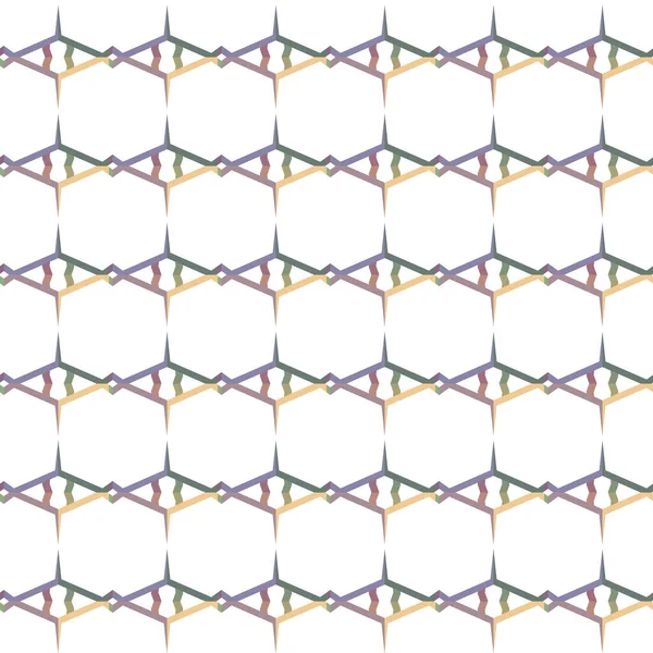 具有抽象几何形状的无缝图案 — 图库矢量图片