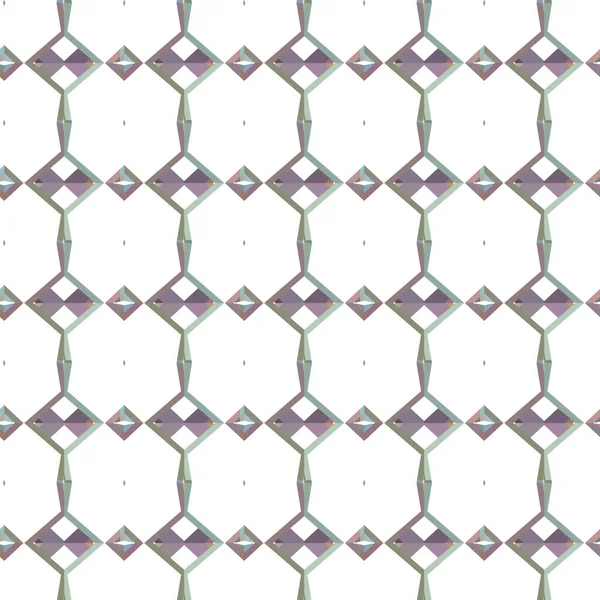 Tekrarlanan Geometrik Şekilli Kusursuz Desen Vektör Illüstrasyonuname — Stok Vektör