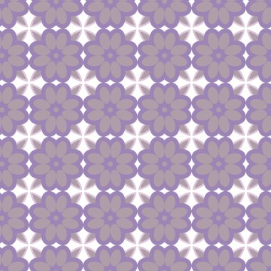 Soyut geometrik şekilli kusursuz desen