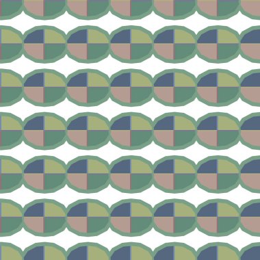 Tekrarlanan geometrik şekilli kusursuz desen, vektör illüstrasyonuName