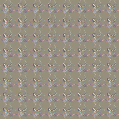 Kusursuz şablon, soyut duvar kağıdı, vektör illüstrasyonu          