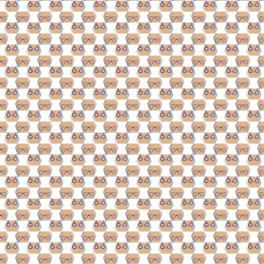 Kusursuz şablon, soyut duvar kağıdı, vektör illüstrasyonu        