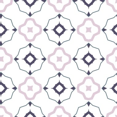 Tekrarlanan geometrik şekilli kusursuz desen, vektör illüstrasyonuName