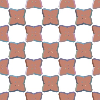 Kusursuz şablon, soyut duvar kağıdı, vektör illüstrasyonu        