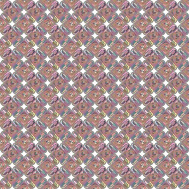 Modern geometrik vektör tasarımı, kusursuz desen çizimi