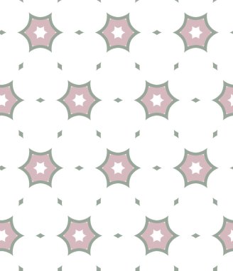 Tekrarlanan geometrik şekilli kusursuz desen, vektör illüstrasyonuName