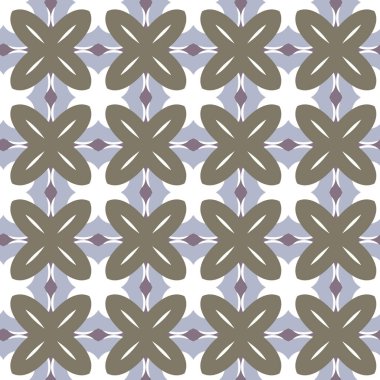 Tekrarlanan geometrik şekilli kusursuz desen, vektör illüstrasyonuName