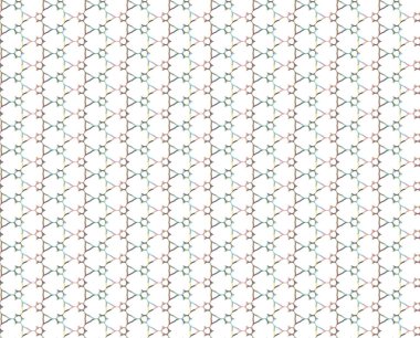 Soyut geometrik şekilli kusursuz desen