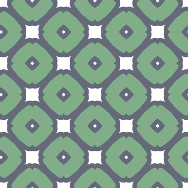 Soyut geometrik şekilli kusursuz desen