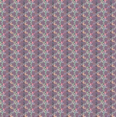 Soyut geometrik şekilli kusursuz desen