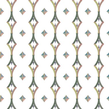 soyut dikişsiz geometrik desen resimleme arkaplanı 