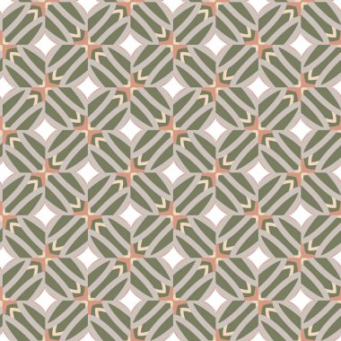 Tekrarlanan geometrik şekilli kusursuz desen, vektör illüstrasyonuName