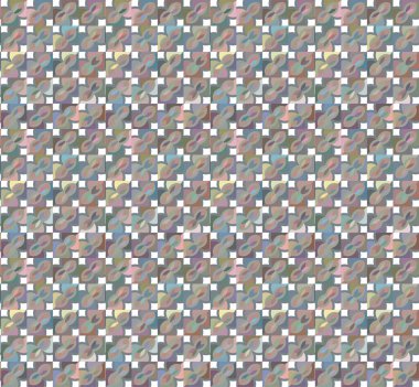 Soyut geometrik şekilli kusursuz desen