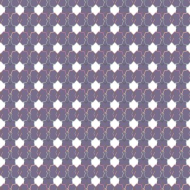 Tekrarlanan geometrik şekilli kusursuz desen, vektör illüstrasyonuName