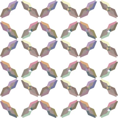 Kusursuz şablon, soyut duvar kağıdı, vektör illüstrasyonu 